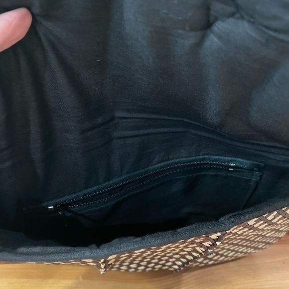 Vintage Woven Clutch Bag - Picture 3 of 4